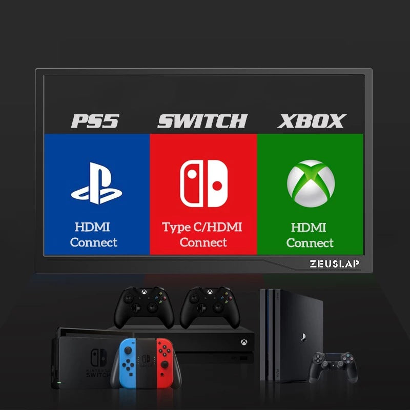 ZEUS 16" 2.5K 144Hz Portable Touchscreen Monitor